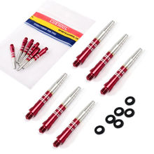 CUESOUL 2 Set Spin Aluminum Material Red Dart Shafts 2BA Groove Dart Stem with O'rings DS-021 2024 - buy cheap