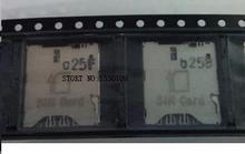 10 шт./лот, оригинальный считыватель Sim-карт, слот для контактного модуля для Alcatel One Touch idol X 6040 6040D мобильный телефон 2024 - купить недорого