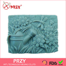 Modelling Mold Fondant Cake Decoration Mold Handmade Soap Mold Dragonfly Garden Watering Flower Moulds Rubber PRZY Silicone 2024 - buy cheap