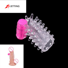 Fundas vibratorias impermeables para pene, anillos para pene, retardante de anillo, consolador juguetes sexuales, productos sexuales para adultos 2024 - compra barato