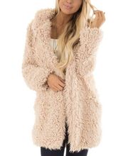 Faux Fur Coat Women Winter Jacket   Fashion Warm Wool Oversize Lapel Trend   Outerwear Winter Female Teddy Coats   chaqueta muje 2024 - buy cheap