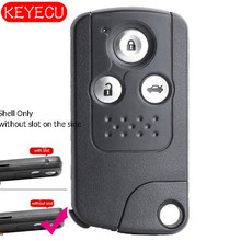 Keyecu-funda inteligente para llave de mando a distancia, reemplazo de 3 botones para Honda Civic 2012-2015 2024 - compra barato