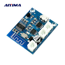 Mini amplificador de bluetooth aiyima, placa de áudio estéreo 5wx2 para amplificador de potência de canal duplo amp diy para alto-falantes bluetooth 4.2 2024 - compre barato