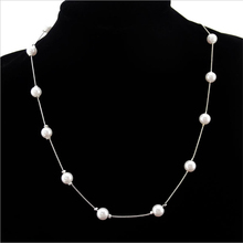 new arrival fashion necklaces for women clavicle Chain necklace simulated pearl Pendant chokers charms simple jewelry gifts 2024 - buy cheap