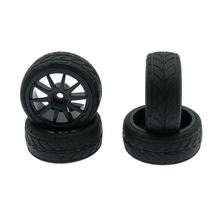 RCAWD Wheel Rim Tyre/tire Set 4PCS/Set 10 Spoke 1:10 On Road 63mm Toys Model Car C20680 C20684 Tire Set Model Parts 2024 - buy cheap