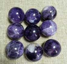 9pcs Natural Dreamy Amethyst Sphere Quartz Crystal Ball Healing 2024 - buy cheap