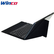 Free Shipping Bluetooth Leather Case Russian Keyboard for 10" 10.1" Tablet PC add style have more language keyboard 2024 - buy cheap