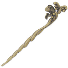 New Arrivel Antiqued Bronze Hair Sticks Jewelry, Fashion Women's Hair Pin Stick Hairpin Jewelry Accessories-C3904 2024 - buy cheap