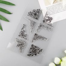 Corner Silicone Clear Seal Stamp DIY Scrapbooking Embossing Photo Album Decorative Paper Card Craft Art Handmade Gift 2024 - buy cheap