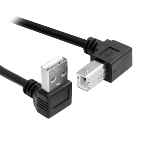 Кабель USB 2,0, USB Type A-B, штекер-штекер, для принтера, сканера, жесткого диска, кабеля для принтера, сканера 2022 - купить недорого