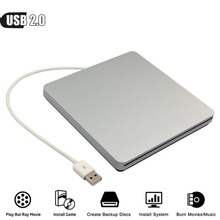 For Apple Mac Book Pro MacPro MacBookPro Computer USB 2.0 8X DVD Player DVD-ROM Combo 24X CD-R Burner External Slim Drive 2024 - buy cheap