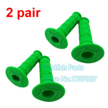 2 pairs/pack Soft 22mm Handle Bar Hand Grips Handgrip Green 7/8" For Pit MX Dirt Bike Motorcycle Motocross 2024 - buy cheap