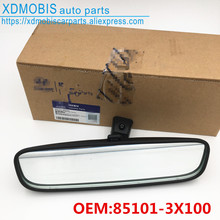Manual anti interior rearview mirror assembly FOR Hyundai GRAND I10 SANTA FE 13-17 HB20 12-15 i30 12-17 i40 145 10-14 851013X100 2024 - купить недорого