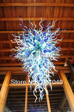 LR007--Cheap Lighting Free Shipping Chandeliers Blue and White 2024 - buy cheap