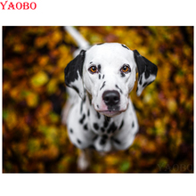 full square round diamond painting Dalmatian dog 5D DIY diamond embroidery crystal home decoration cross stitch wall sticker 2024 - buy cheap