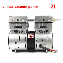Oilless Vacuum Pump match with oca laminating machine for broken phone screen repair, LCD separator 110V/220V 2L 2024 - buy cheap