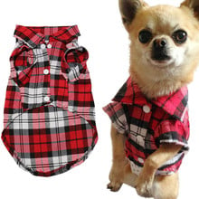 Colete de algodão para cachorros, camiseta macia para cães pequenos chihuahua, estampa de cachorro e gato 2024 - compre barato