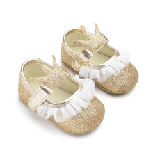 Кожаная обувь для маленьких девочек; сезон весна-осень; Милая обувь для новорожденных; обувь для малышей; мокасины для малышей; обувь для начинающих ходить; TS123 2024 - купить недорого
