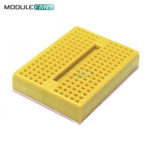 5PCS  Mini Solderless Breadboard Yellow Prototype Experiment Test Protoboard 170 Tie-Points For Arduino  R3 Shield SYB-170 2024 - buy cheap