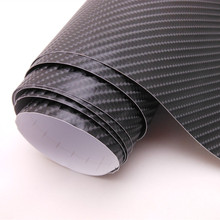 50x152cm Car Styling Car Sticker 4D Carbon Fiber Vinyl Film Waterproof DIY Motorcycle Auto Accessories Stickers 2024 - buy cheap