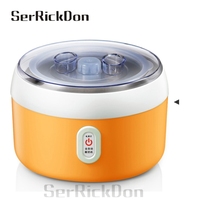 Full-automatic Yogurt Maker Stainless Steel Liner Container Acidophilus Milk Tools Household Yogurt Machine AC220V 2024 - buy cheap