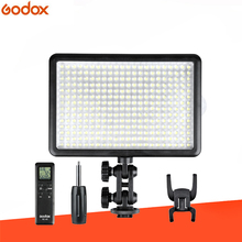 Godox led308c 3300k ~ 5600k lâmpada de luz led 308 com controle remoto sem fio e alça para câmera de filmadora dv 2024 - compre barato