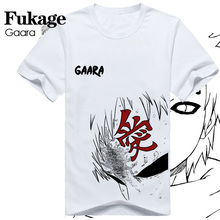 Japanese Anime T-shirt Fukage Gaara Cosplay T Shirt Fashion Men Cotton Short Sleeve Tops Tees 2024 - buy cheap