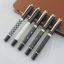 Jinhao 500 Luxury Metal Ink Pens Black and Gold Clip 0.5mm  School Supplies Office Supplies stationery set Fountain Pen Gift box 2024 - buy cheap