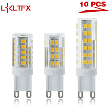 LKLTFX 10 pcs bombillas LED lampada G9 G4 Bulb AC 220 V 360 graus Holofotes SMD 2835 Luz Halógena Substituir lâmpada para Lustre 2024 - compre barato