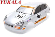 YUKALA rc car parts shell body  1/10  Radio Control Car 190mm Silver 2pcs 2024 - buy cheap