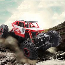 Russia shipping RC Car 2.4G 4CH 4WD Rechargeable 2 Motor Drive Remote Control 1:18 Car Model Off-Road Racing Vehicle Toy AN88 2024 - buy cheap