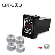 CAREUD TPMS U912 for Honda Car Tire Pressure Monitor Wireless Embedded Monitor LCD Screen Battery Changed Car Electronics Alarm 2024 - buy cheap