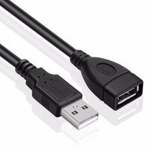 Nuevo Cable de extensión USB 2,0 de alta velocidad de 3M/5M, hembra A macho A 480Mbps para ordenador portátil/PC/impresoras 2024 - compra barato