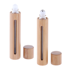 10ML Empty Roller Ball Bottle Case Holder Refillable Perfume Aroma Bottle for Essential Oil Steel Bead Head 2024 - buy cheap