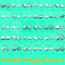 30Models 300pcs/lot Female Micro USB Connector Socket Charging Port for Samsung Lenovo Huawei zte Sony meizu etc mobile phone 2024 - buy cheap