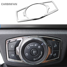 Interruptor de faro embellecedor de panel de botones ABS cromado, accesorios para coche para Ford Mondeo Fusion 2013 2014 2015 2016 2017 2018 C1206 2024 - compra barato