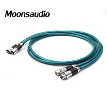 Ortofon 8NX OFC Pure Copper Audio Interconnect Cable With Carbon Fiber XLR Plug 2024 - buy cheap