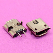 YuXi de alta calidad 2PIN Micro USB jack hembra de conector de puerto de carga de 7,2mm 2024 - compra barato