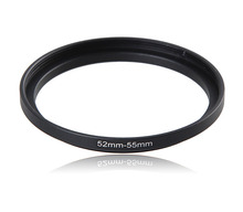 52-55mm Metal Camera Lens Filter Adapter Ring Thread Male 52mm to Female 55mm Step Up Mount UV CPL ND Filter 2024 - buy cheap