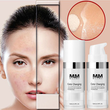 Color Changing Liquid Foundation 12ml Magic Makeup Base Face Foundation Long Lasting Cover Concealer Cream Makeup TSLM1 2024 - buy cheap