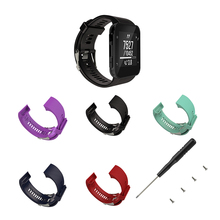 Pulseira de relógio de silicone substituível, pulseira macia de relógio com ferramentas para garmin forerunner 35, acessórios inteligentes, 1 peça 2024 - compre barato