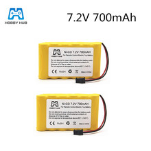 NI-CD 7.2V 700mAH AA rechargeable battery  for rc car Tank Telerobot boat Remote control electric toys nicd aa 7.2 v battery 2024 - buy cheap