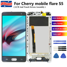 5.5" For Cherry mobile flare S5 plus LCD Display Touch Screen Digitizer Assembly+Frame Replacement Cherry flare s5plus LCD 2024 - buy cheap