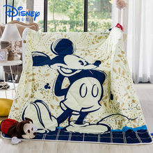 Disney-colcha fina de algodón 100% para niños y niñas, edredón de dibujos animados para dormir, colcha para dormir, dormitorio de 150x200cm 2024 - compra barato