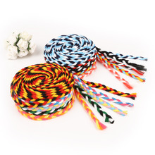 5 Meters Length 7mm Colored Polyester Cords Braided Rope Diy Black White Thick Decorative Rope Twine Gift Box Decor Craft 2024 - buy cheap