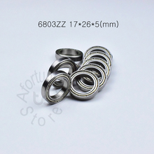 6803ZZ 17*26*5(mm) 10piece free shipping bearing ABEC-5 Metal sealed bearing Thin wall bearing 10pcs/lot 6803 6803ZZ 61803 2024 - buy cheap
