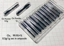 Os 99,95% Osmium metal Powder in glass vial - Pure element 76 sample 2024 - buy cheap