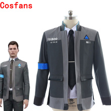Disfraz de Detroit Become Human Connor RK800, traje de agente, uniforme ajustado de KARA AX400, para Halloween 2024 - compra barato