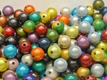 30 Mixed Color 3D Illusion Acrylic Miracle beads 14mm Spacer 2024 - buy cheap