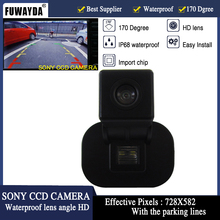 FUWAYDA Бесплатная доставка SONYCCD Автомобильная камера заднего вида для KIA FORTE/Hyundai Verna/Hyundai Solaris седан 2024 - купить недорого
